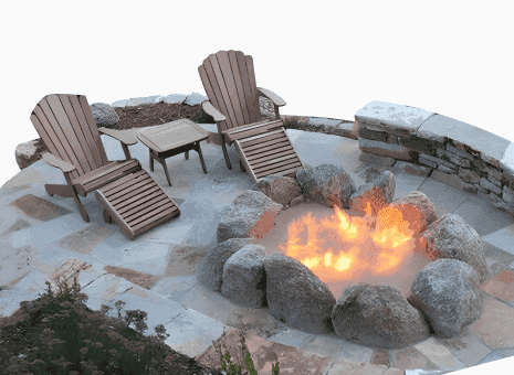 Patio and Fire Pit Design