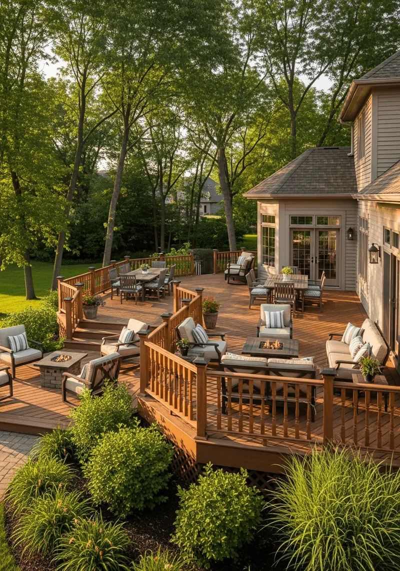 Wraparound Deck