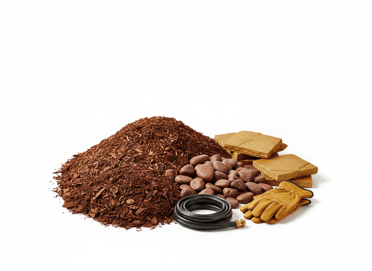 Clean yard after tree removal