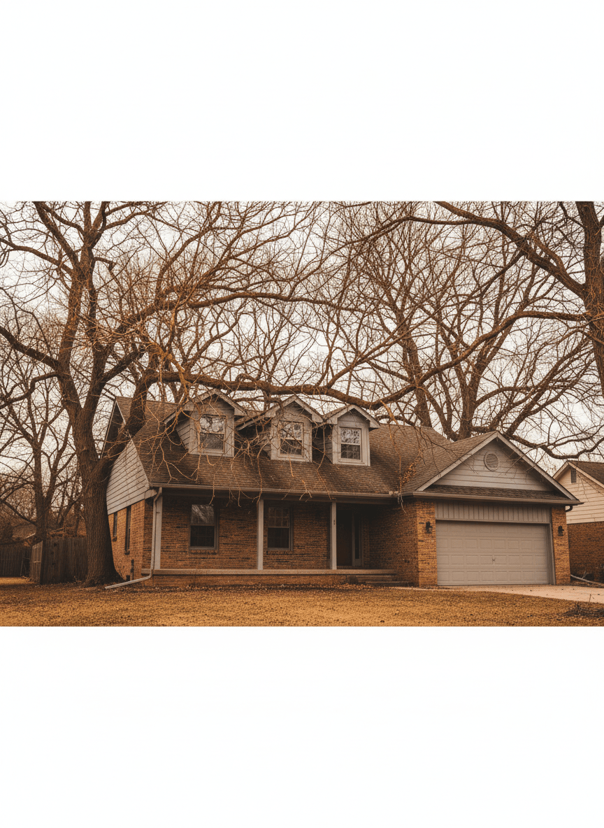 Overgrown Tree Trimming & Removal